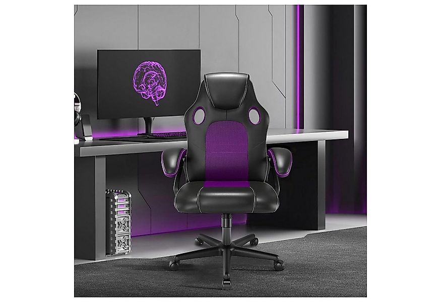HTI-Living Drehstuhl Bürostuhl Eco Daytona Lila (Stück, 1 St), Gaming Stuhl günstig online kaufen
