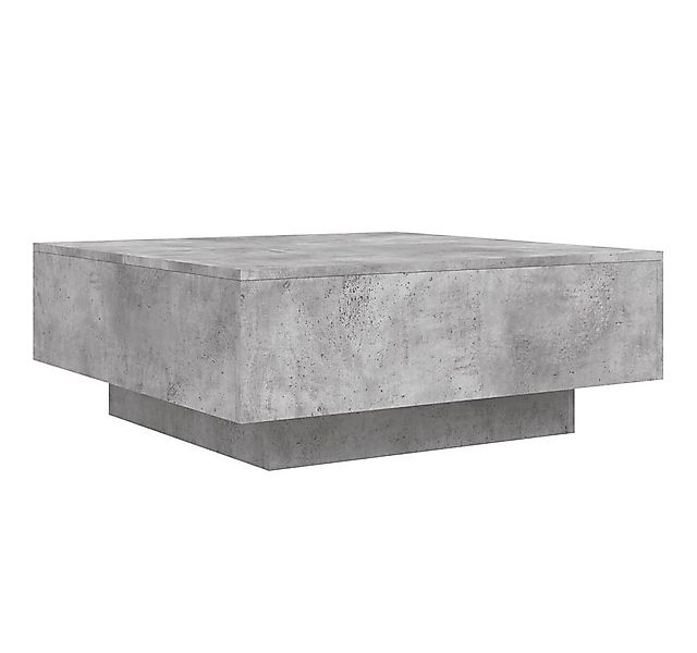 furnicato Couchtisch Betongrau 80x80x31 cm Holzwerkstoff (1-St) günstig online kaufen