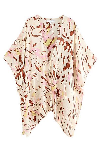 Next Blusenkimono Langer Kimono mit Bindegürtel und Print (1-tlg) günstig online kaufen