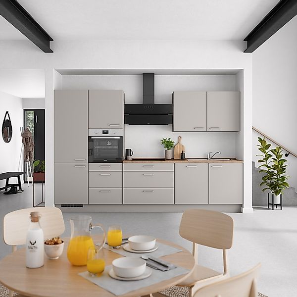 nobilia® Küchenzeile »"Touch II"« vormontiert, Ausrichtung wählbar, Breite günstig online kaufen