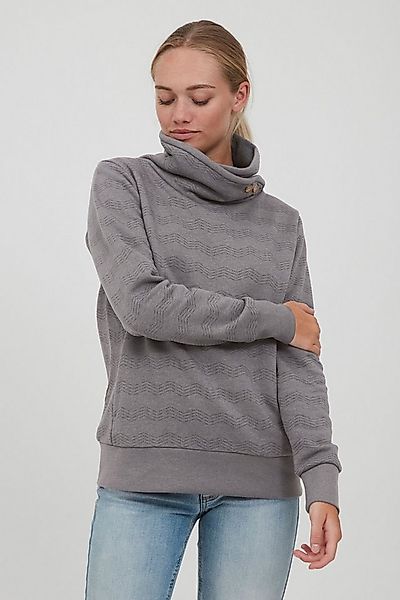 OXMO Sweatshirt OXVernita Modischer Sweater mit hohem Kragen günstig online kaufen