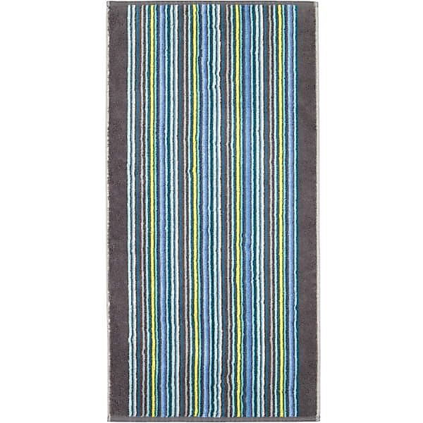 Cawö - Remake Streifen 2020 - Farbe: grün-multicolor - 16 - Handtuch 50x100 günstig online kaufen