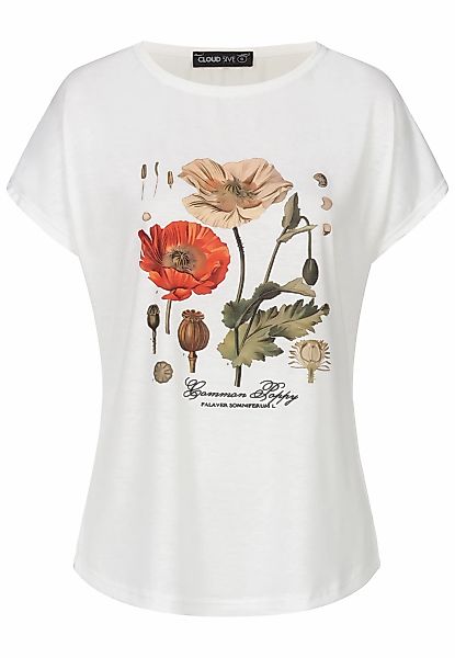 CLOUD 5IVE T-Shirt "CLOUD 5IVE T-Shirt Flower Print" 1 Stk. günstig online kaufen