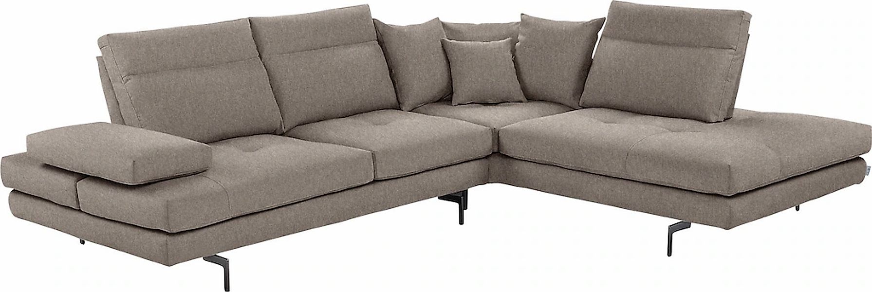CALIA ITALIA Ecksofa "Toby Wing, Komfortsofa mit Sitzkomfort der Extraklass günstig online kaufen