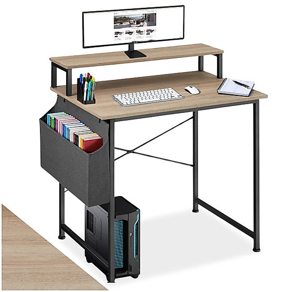 tectake Schreibtisch Everett (1-St., 1 tlg), günstig online kaufen