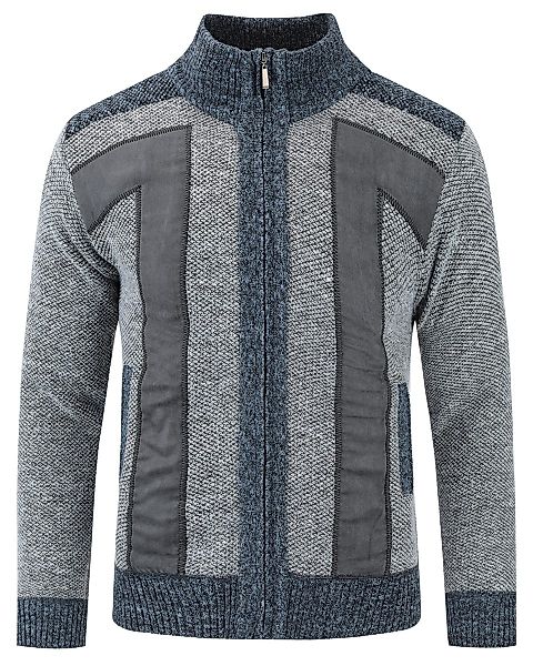 Allthemen Cardigan Herren Cardigan Grobstrick Gefüttert günstig online kaufen