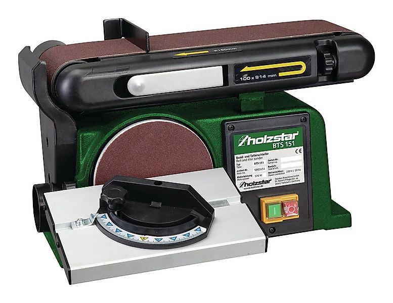 Holzstar Bandschleifer, Band- und Tellerschleifer BTS 151 günstig online kaufen