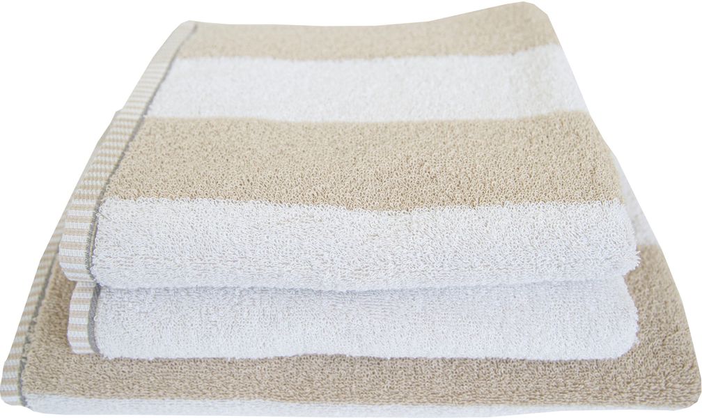 Dyckhoff Handtuch Set "Maritim, Block Stripe" Set 3 Stk. Frottier 2 Handtüc günstig online kaufen
