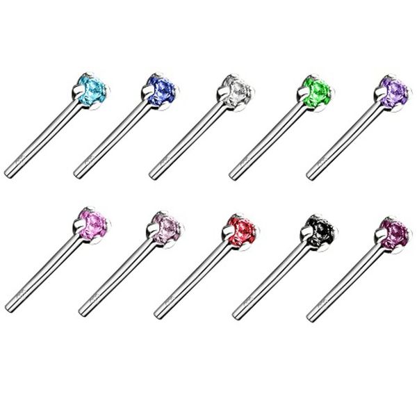 Taffstyle Nasenpiercing Piercing Nase Ohr Lippe günstig online kaufen
