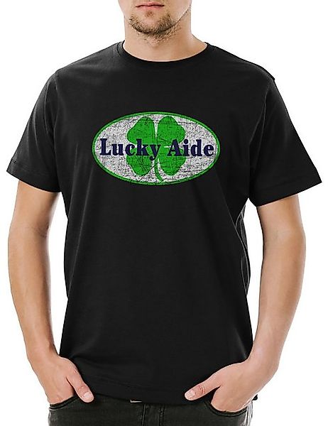 Urban Backwoods Print-Shirt Lucky Aide Herren T-Shirt Malcolm Symbol Sign F günstig online kaufen