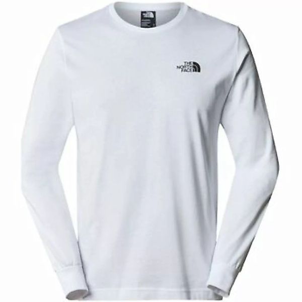 The North Face  T-Shirts & Poloshirts NF0A87N8 M L/S TEE-FN4 WHITE günstig online kaufen