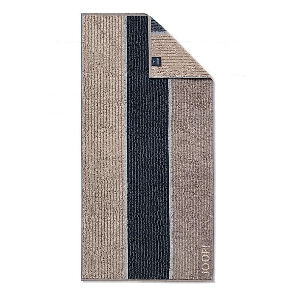 Joop! Frottier Handtuch Duschtuch Gästetuch 1658-70 Lines Graphit günstig online kaufen