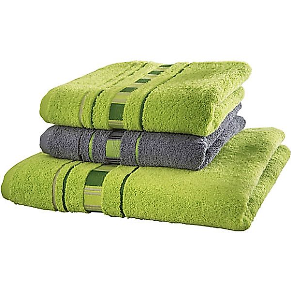 Erwin Müller Handtücher Frottier-Set "Achern" 3-tlg., günstig online kaufen