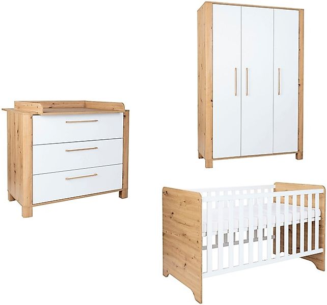 arthur berndt Babyzimmer-Komplettset "Babyzimmer Set "Marlon" 3-teilig", (S günstig online kaufen