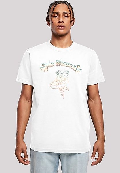 F4NT4STIC T-Shirt Disney Arielle die Meerjungfrau Gradient Print günstig online kaufen