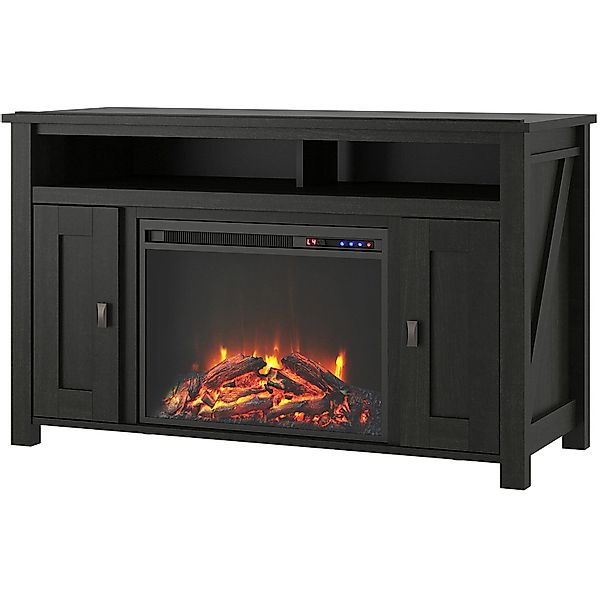 loft24 Kaminumbauschrank Farmington Sideboard mit Elektrokamin günstig online kaufen