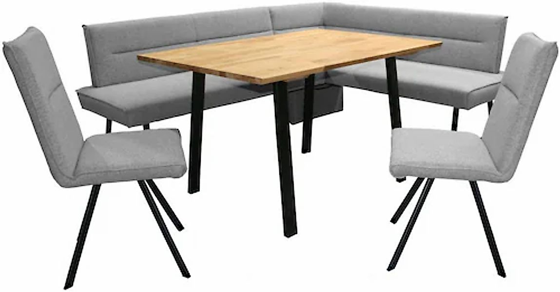 Home affaire Eckbankgruppe »Sava« Set, 4 Stk. tlg. Eckbank mit Wellenfederu günstig online kaufen