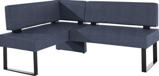 Home affaire Eckbank Oliver mit Metallgestell, günstig online kaufen
