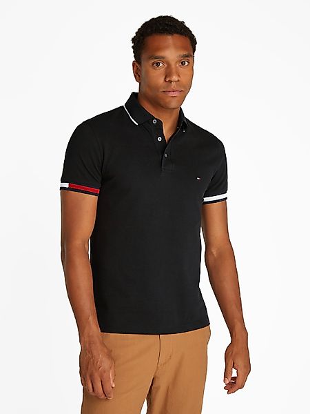 Tommy Hilfiger Poloshirt FLAG CUFF SLIM günstig online kaufen