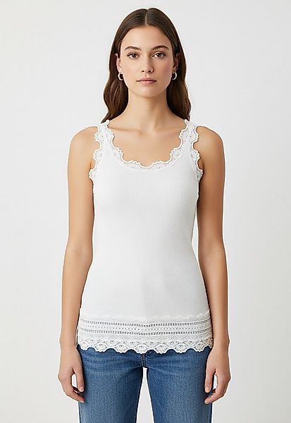 rosemunde Tanktop Benita Silk Top Camisole Vintage-Spitze am Ausschnitt, fe günstig online kaufen