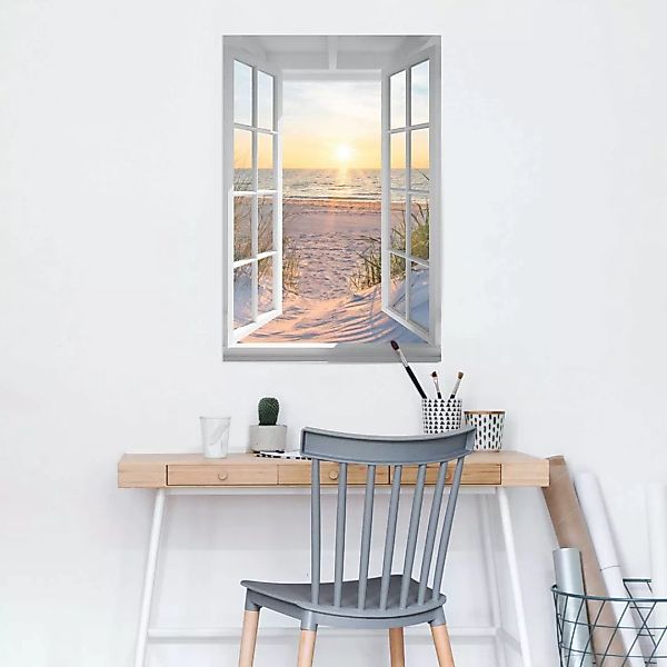 Reinders Poster "Sonnenuntergang durch das Fenster" günstig online kaufen