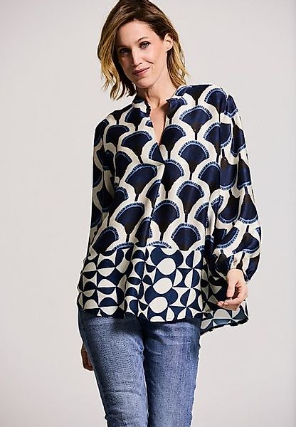 Andijamo-Fashion Satinbluse GINGKO VIBES Mattglanz günstig online kaufen