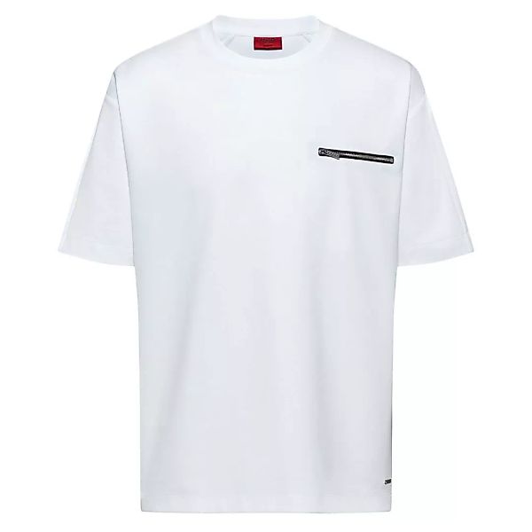 Hugo Dalzo Kurzärmeliges T-shirt XL White günstig online kaufen