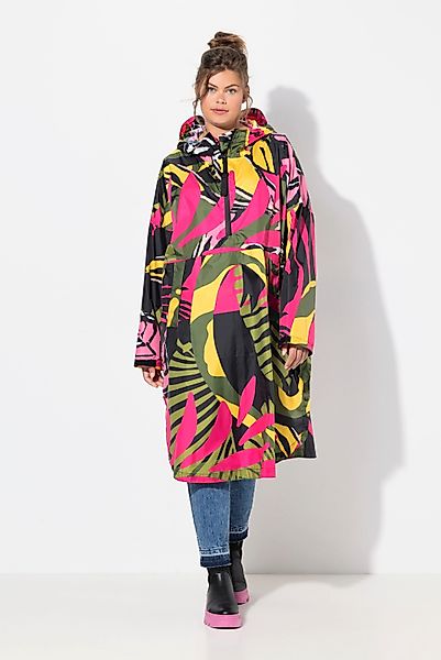 Laurasøn Funktionsjacke Funktions-Regencape Unisex Print Kapuze günstig online kaufen
