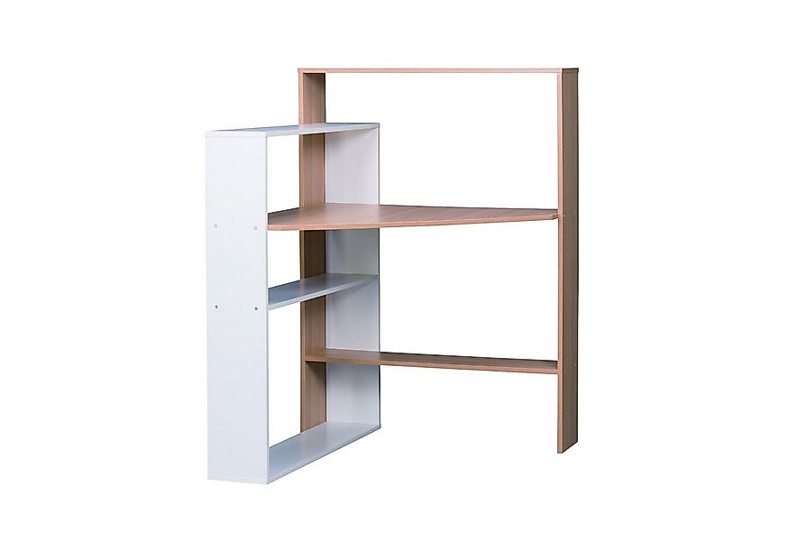 HTI-Line Eckschreibtisch Winkelschreibtisch mit Regal platzsparender Schrei günstig online kaufen