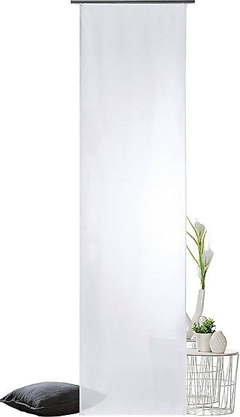 Weckbrodt Schiebegardine Klara (1 St), Paneelwagen, halbtransparent, Raumte günstig online kaufen