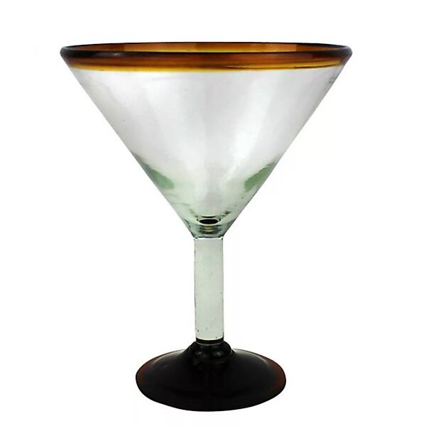 Martini Gläser 2er Set Bernstein, Mundgeblasen günstig online kaufen