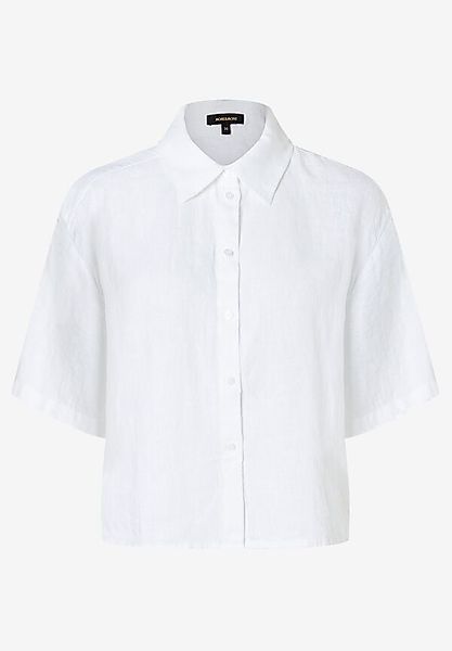 MORE&MORE Kurzarmbluse Leinenbluse günstig online kaufen