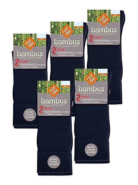 Nur Die Freizeitsocken Komfortbund Socken Viskose günstig online kaufen