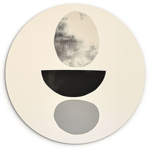 MuchoWow Gemälde Beige - Japandi - günstig online kaufen