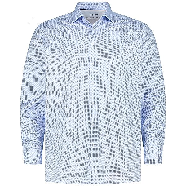 VENTI Businesshemd mit Elasthan Farbe blau Größe: 48 günstig online kaufen