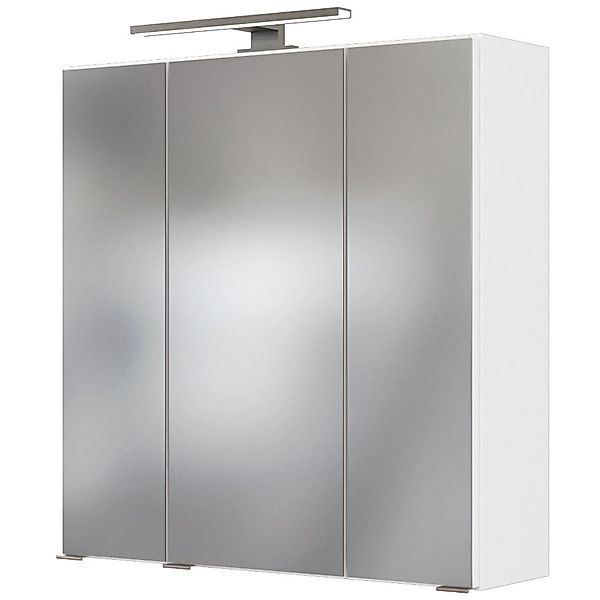 Held Möbel 3D-Spiegelschrank Monza 60 cm Weiß günstig online kaufen