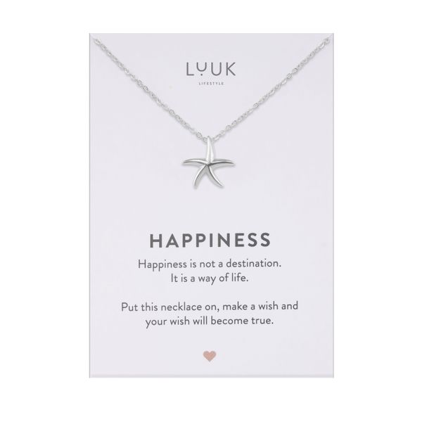 LUUK LIFESTYLE Kette mit Anhänger Seestern, günstig online kaufen