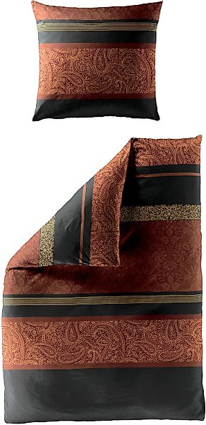 BIERBAUM Bettwäsche »4954«, 100 % Baumwolle, pflegeleicht, Paisley Muster günstig online kaufen