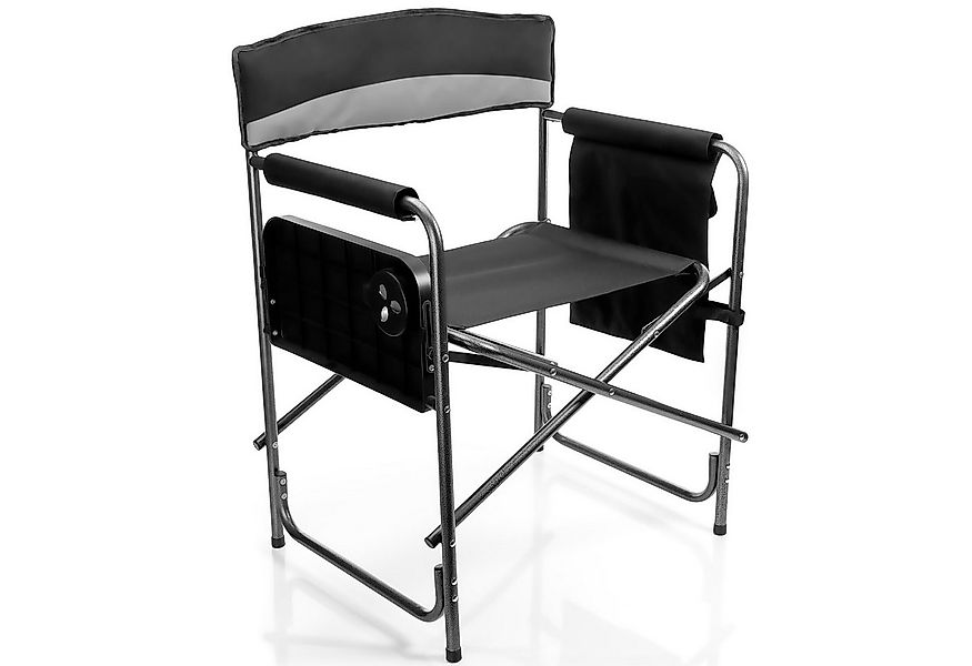 BigDean Campingstuhl Klappstuhl belastbar bis 150kg mit Klapptisch – mit Ge günstig online kaufen