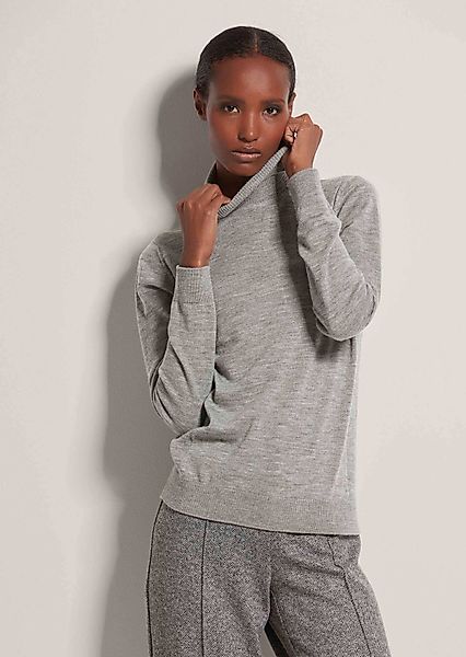 MADELEINE Strickpullover Feinstrickpullover mit Rollkragen Basicpullover günstig online kaufen