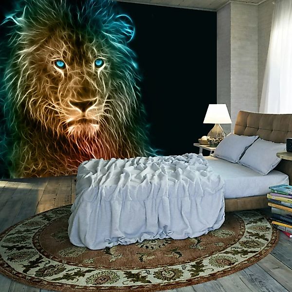 Fototapete - Abstract lion günstig online kaufen