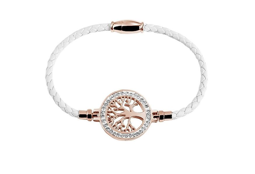 Adelia´s Edelstahlarmband Damen Armband Lebensbaum aus Edelstahl 18 cm günstig online kaufen