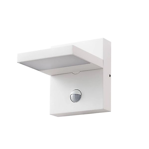 Lucande LED Wandleuchte Außen Silvan 10037449 mit Bewegungsmelder Spritzwas günstig online kaufen