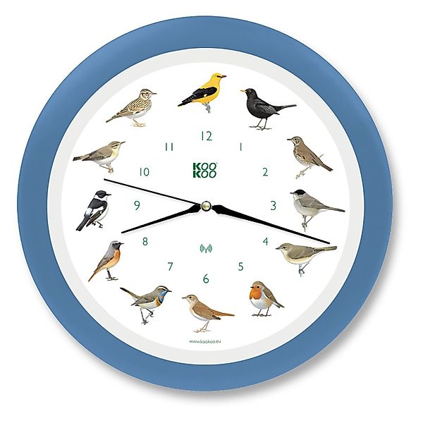 KOOKOO Wanduhr Singvögel günstig online kaufen