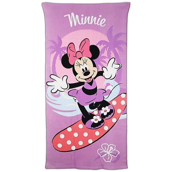 Disney Strandtuch Disney Minnie Maus Mikrofaser günstig online kaufen