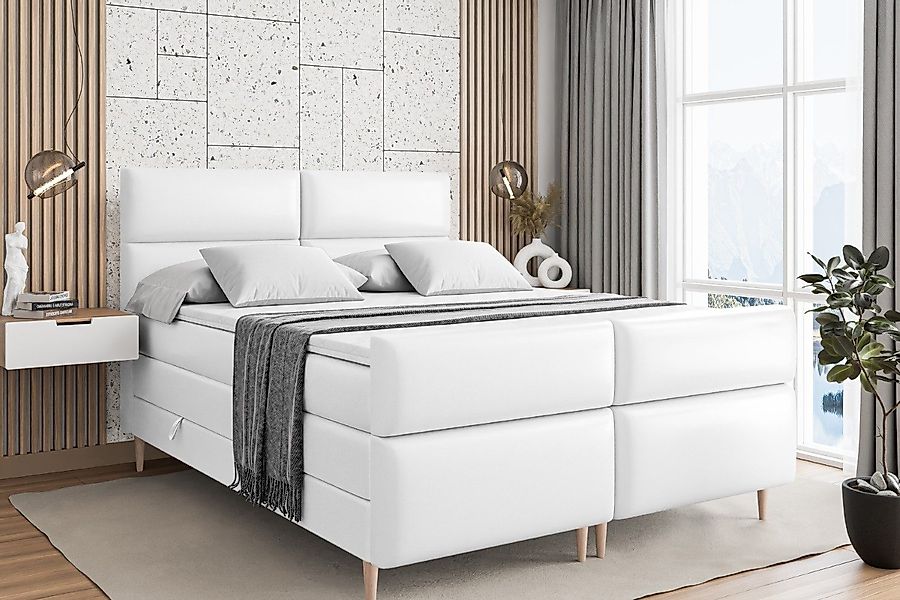 ALTDECOR Boxspringbett BOXI3-F-Z KING (Multipocket-Matratze H4, günstig online kaufen