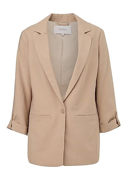 comma casual identity Blusenblazer Antaillierter Blazer aus Viskosetwill Lo günstig online kaufen