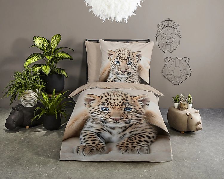 good morning Kinderbettwäsche "Simo" 2 Stk. Baumwolle, Renforcé, Wendeoptik günstig online kaufen