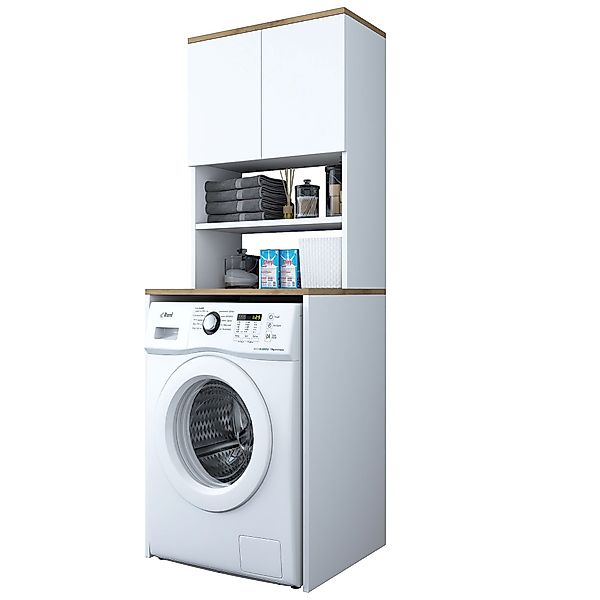 Skye Decor Waschmaschinenumbauschrank 100% MELAMINE COATED, günstig online kaufen