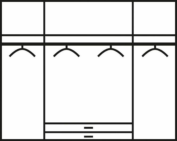 rauch Drehtürenschrank "Kleiderschrank Schrank Ankleide Garderobe Schlafzim günstig online kaufen